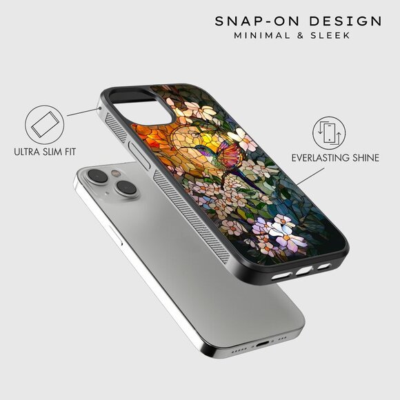 Floral Phone Cover – iPhone 16, 15 Pro, 14, Galaxy S25, S24, S24 Ultra, Pixel 9 - Picture 4 of 9